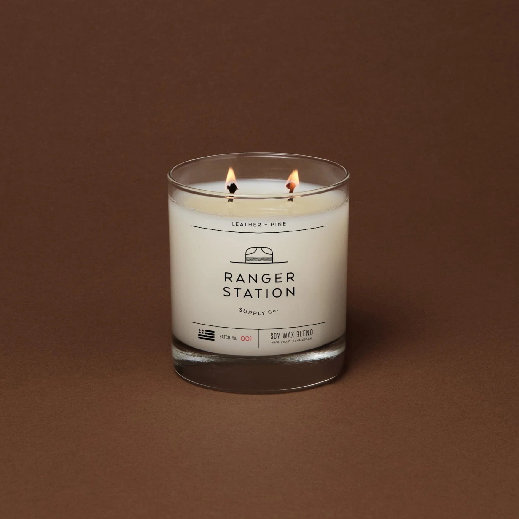 LEATHER + PINE CANDLE (2015 EDITION)